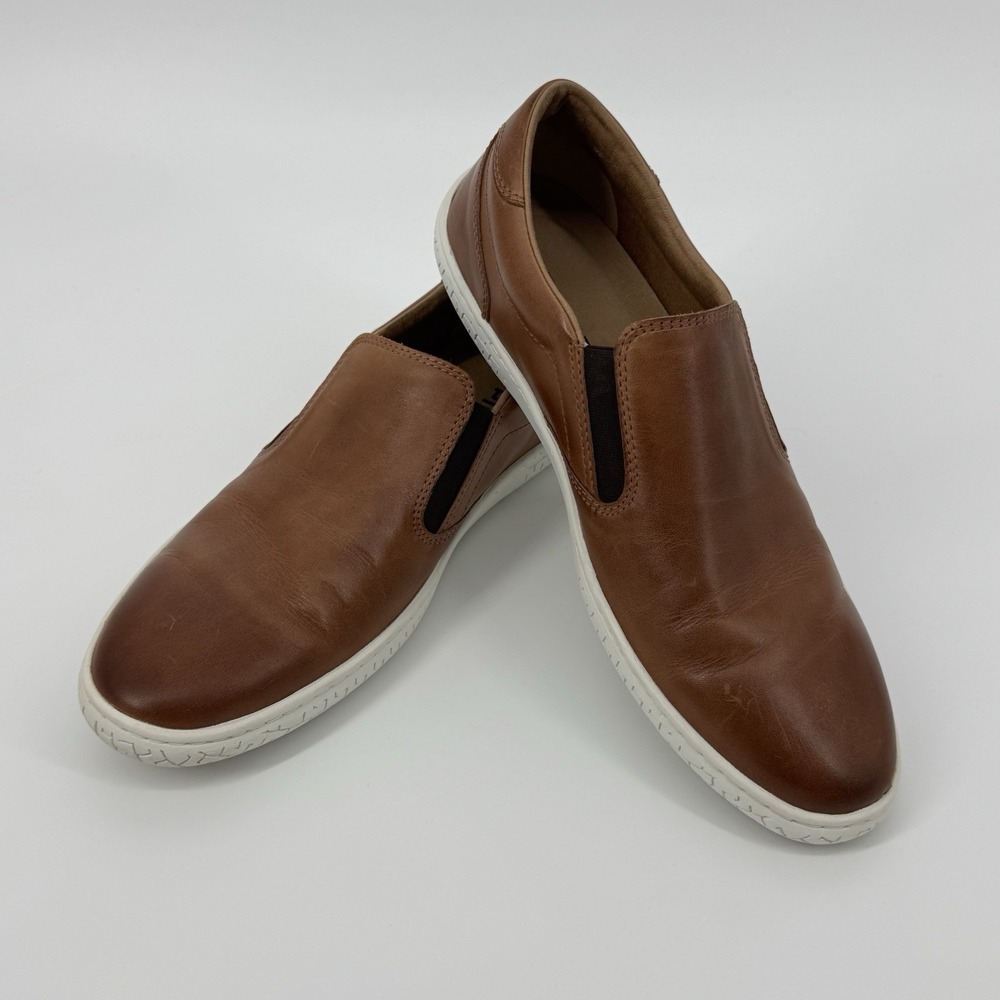 Piloti Leather Slip‎ On Driving Shoes Men's US 11 Brown Casual Sneakers EU 45